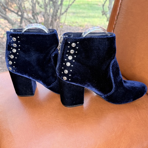 Y2K velvet ankle boots - Picture 6 of 8